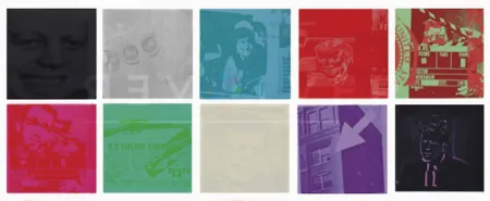 Zeefdruk Warhol - Flash – November 22, 1963 (FS II.32-42), Complete Portfolio