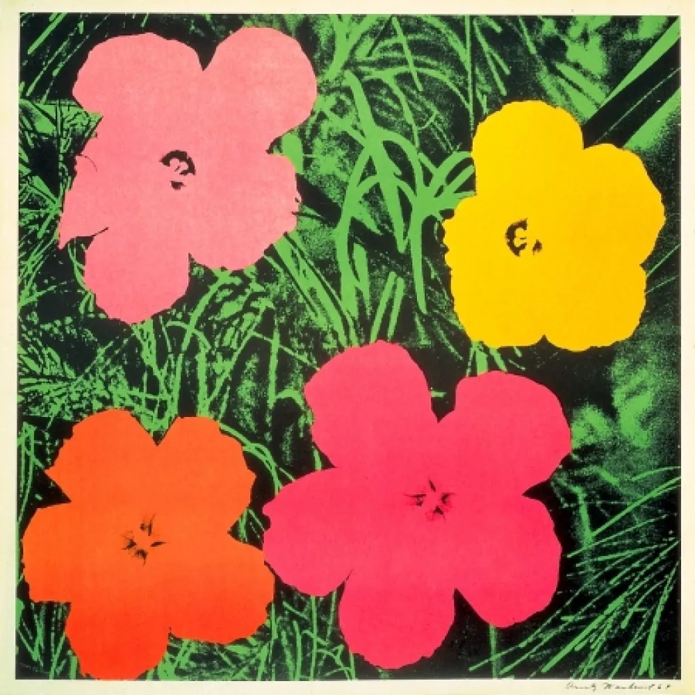 Lithografie Warhol - Flowers 1964