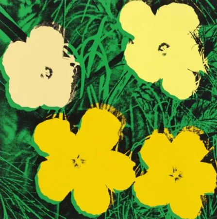 Zeefdruk Warhol - Flowers (F. & S. II.72)