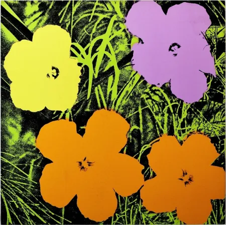 Zeefdruk Warhol - Flowers, FS II.67
