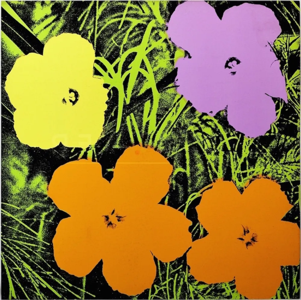 Zeefdruk Warhol - Flowers (FS II.67)