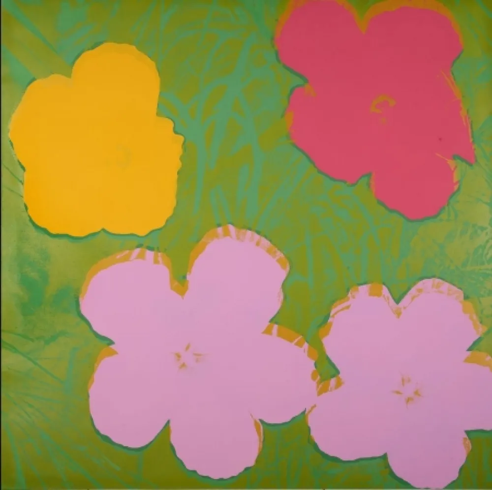 Zeefdruk Warhol - Flowers (FS II.68)