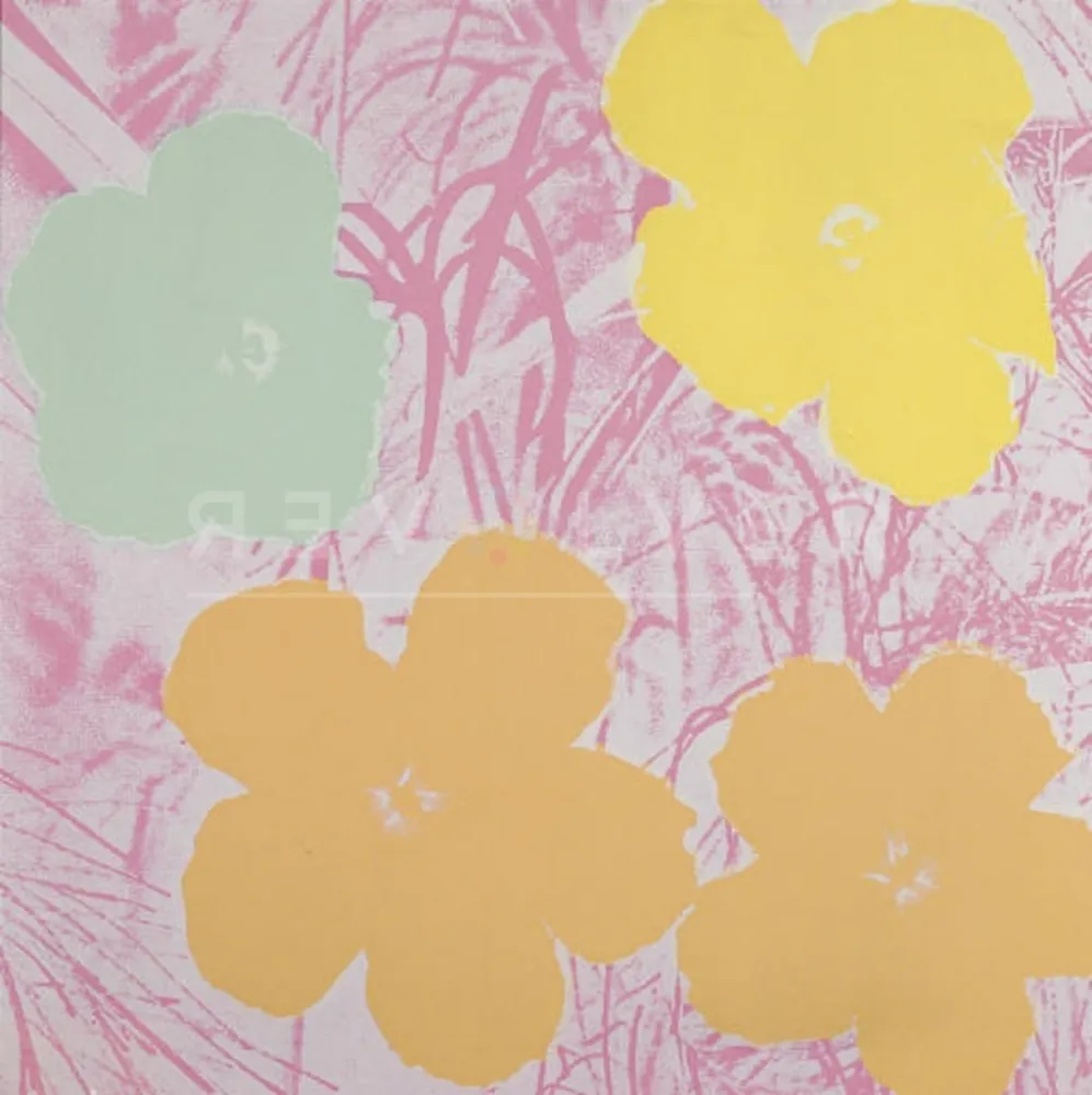 Zeefdruk Warhol - Flowers (FS II.70)
