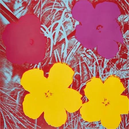 Zeefdruk Warhol - Flowers (FS II.71)