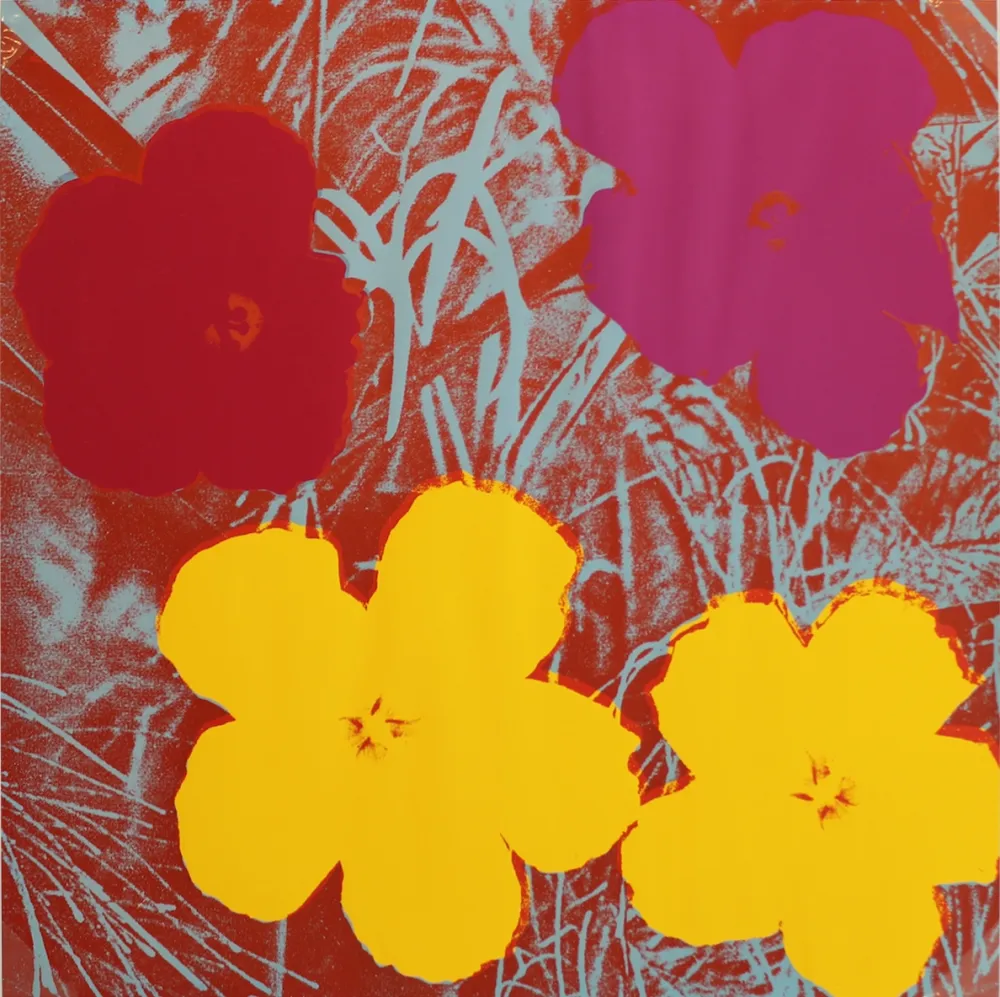 Zeefdruk Warhol - Flowers (FS II.71)