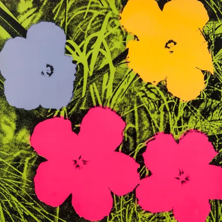 Zeefdruk Warhol - Flowers (FS II.73)