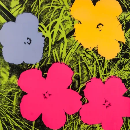 Zeefdruk Warhol - Flowers (FS II.73)