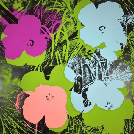 Zeefdruk Warhol - Flowers, II.64