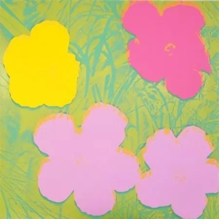 Zeefdruk Warhol - Flowers II.68
