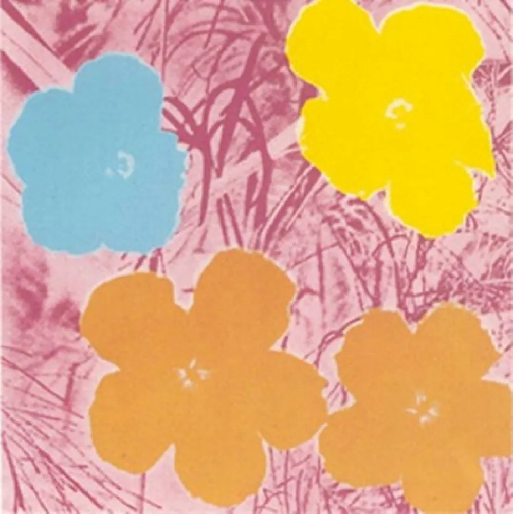 Zeefdruk Warhol - Flowers II.70