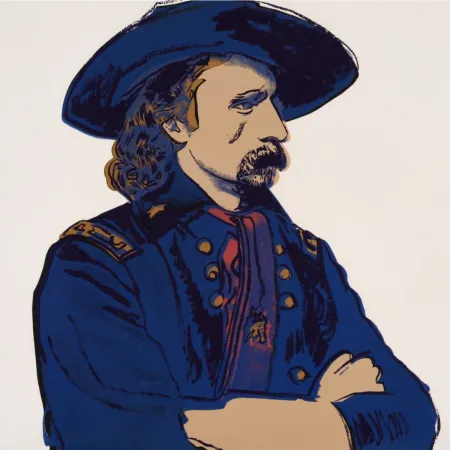 Zeefdruk Warhol - General Custer [Unique] (FS IIB.379)