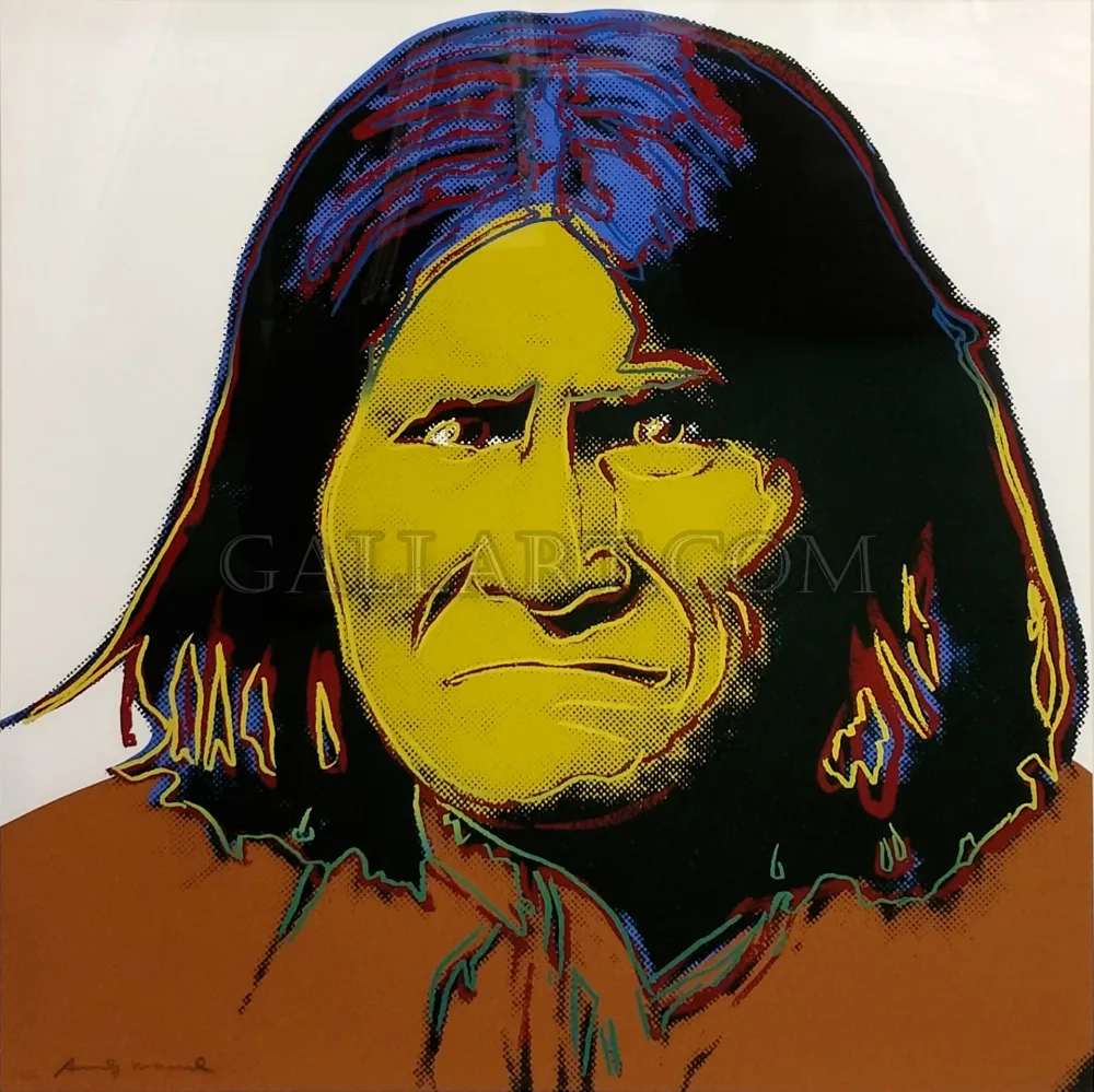 Zeefdruk Warhol - GERONIMO FS II.384