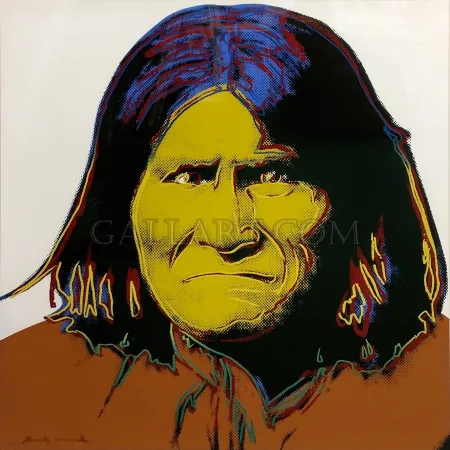 Zeefdruk Warhol - GERONIMO FS II.384