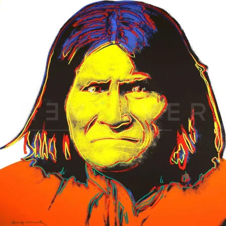 Zeefdruk Warhol - Geronimo (FS II.384) by Andy Warhol