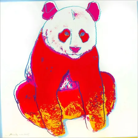 Zeefdruk Warhol - Giant Panda (FS II.295)