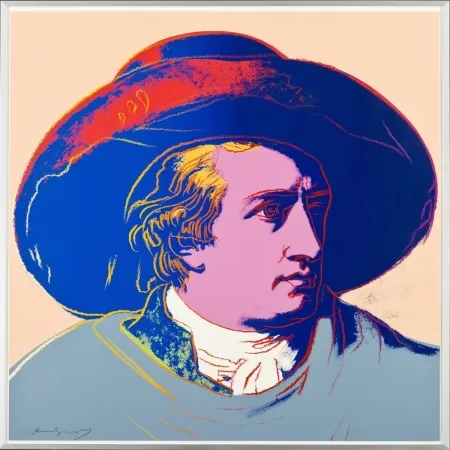 Zeefdruk Warhol - Goethe FS II.273
