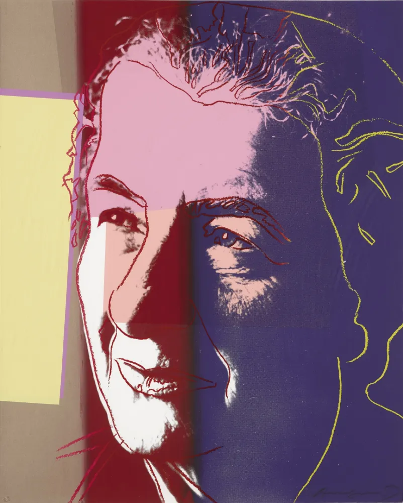 Zeefdruk Warhol - Golda Meir (FS II.233)