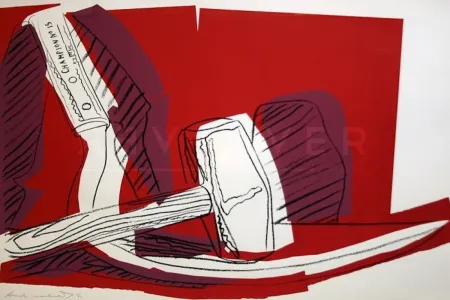 Zeefdruk Warhol - Hammer and Sickle (FS II.162)