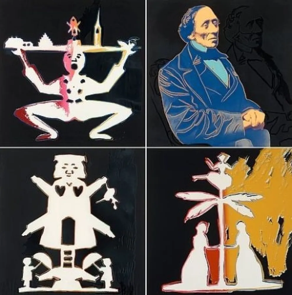 Zeefdruk Warhol - Hans Christian Andersen Complete Portfolio ( FS II.99-401)