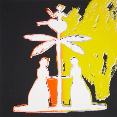 Zeefdruk Warhol - Hans Christian Andersen (FS II.399)