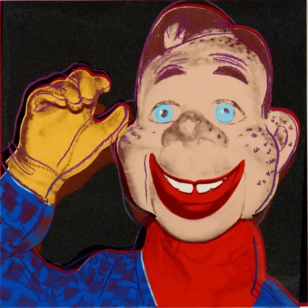 Zeefdruk Warhol - Howdy Doody