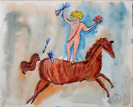 Lithografie Warhol - In the Bottom of My Garden (G), 1956