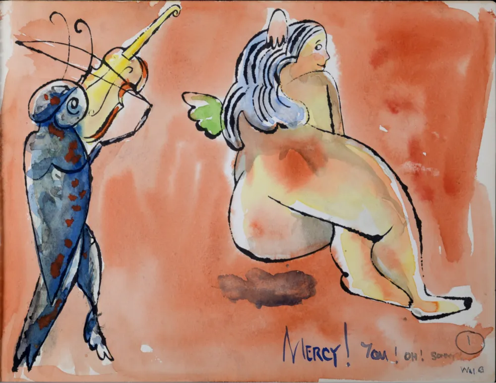 Lithografie Warhol - In the Bottom of My Garden (J), 1956