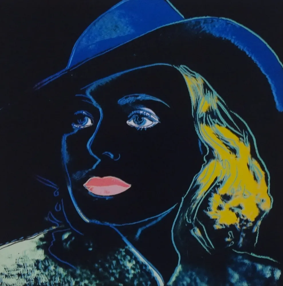 Zeefdruk Warhol - Ingrid Bergman