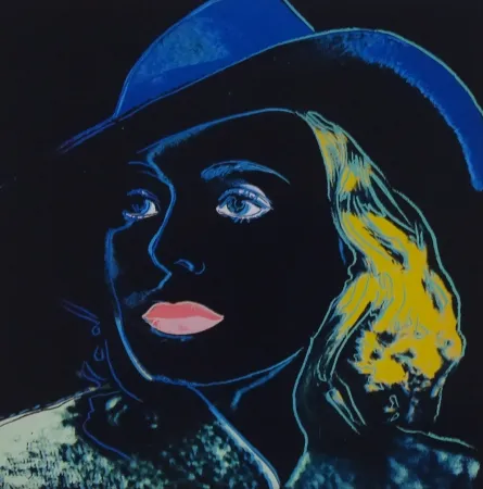 Zeefdruk Warhol - Ingrid Bergman