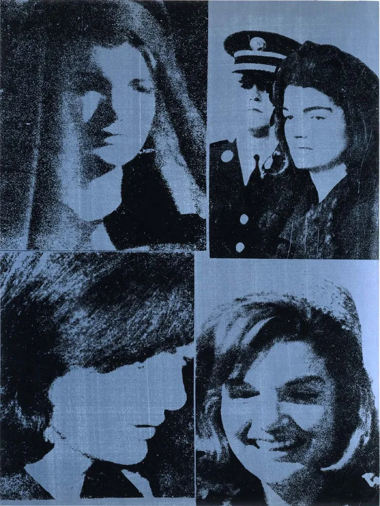 Zeefdruk Warhol - Jacqueline Kennedy III (Jackie III) (FS II.15)