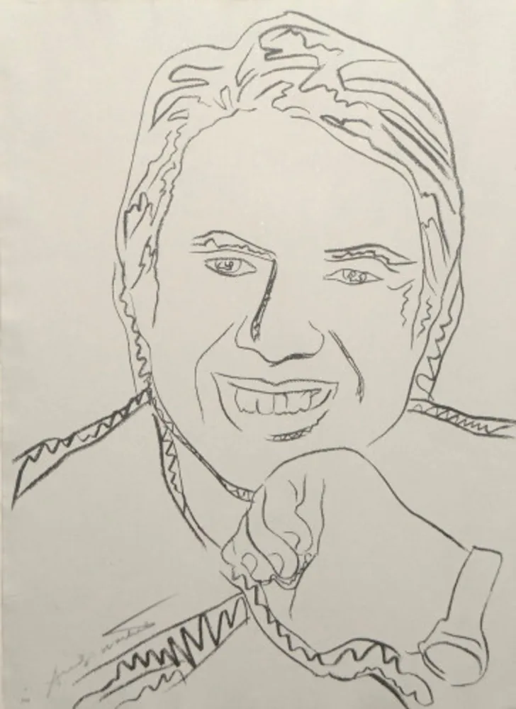 Zeefdruk Warhol - Jimmy Carter