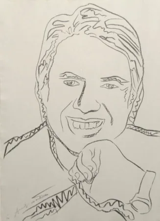 Zeefdruk Warhol - Jimmy Carter