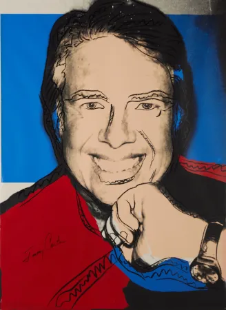 Zeefdruk Warhol - Jimmy Carter II (FS II.151)