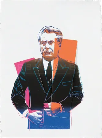 Zeefdruk Warhol - John Gotti