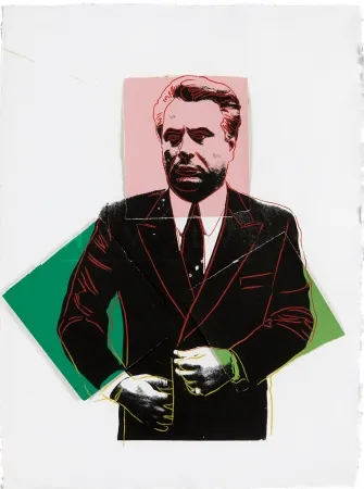 Zeefdruk Warhol - John Gotti by Andy Warhol 