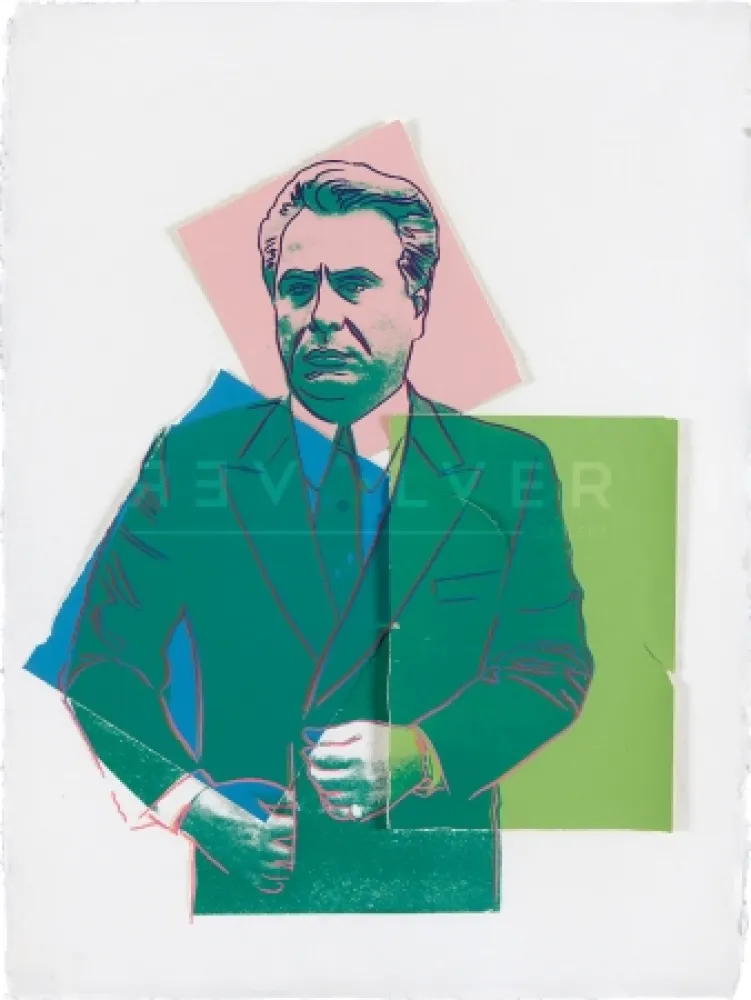 Zeefdruk Warhol - John Gotti by Andy Warhol 