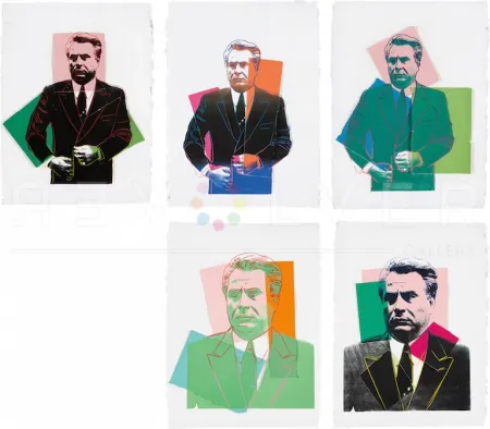 Zeefdruk Warhol -  John Gotti Complete Portfolio by Andy Warhol 