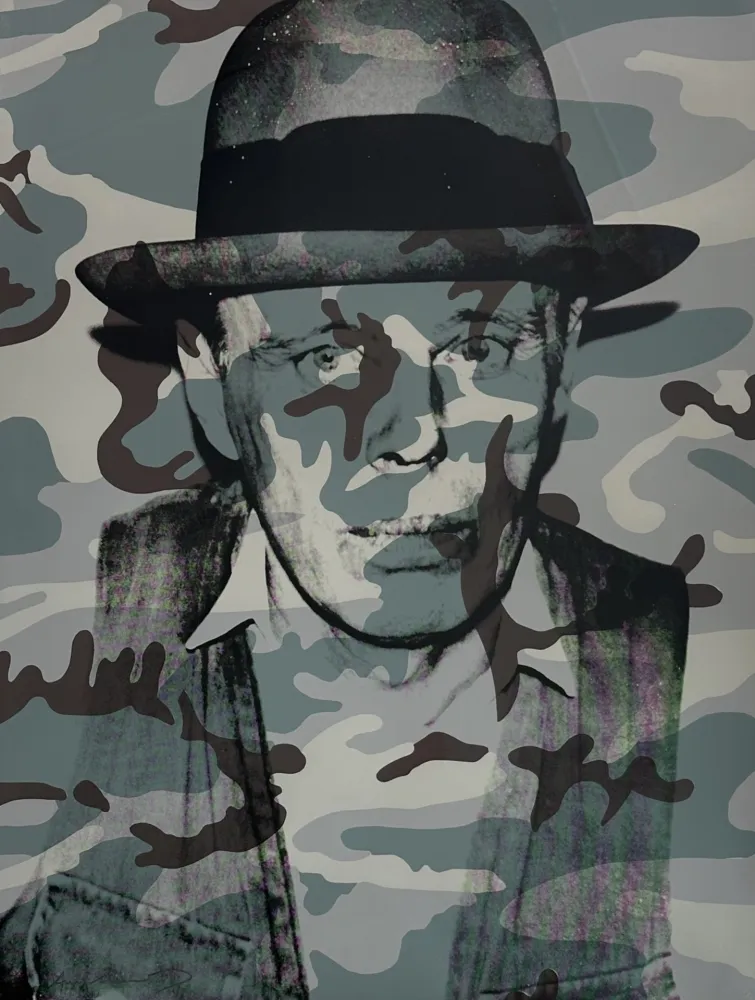 Zeefdruk Warhol - Joseph Beuys in Memoriam