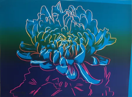 Zeefdruk Warhol - Kiku