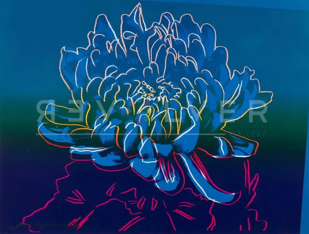Zeefdruk Warhol - Kiku (FS II.307)
