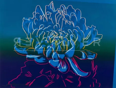 Zeefdruk Warhol - Kiku (FS II.307)