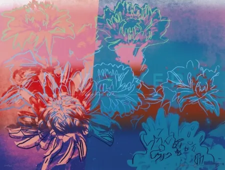 Zeefdruk Warhol - Kiku (FS II.309)