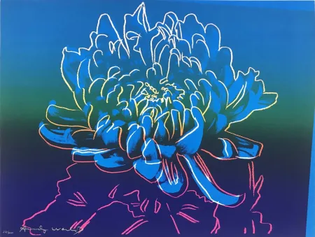 Zeefdruk Warhol - Kiku, II.307