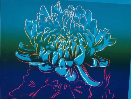 Zeefdruk Warhol - Kiku, II.307