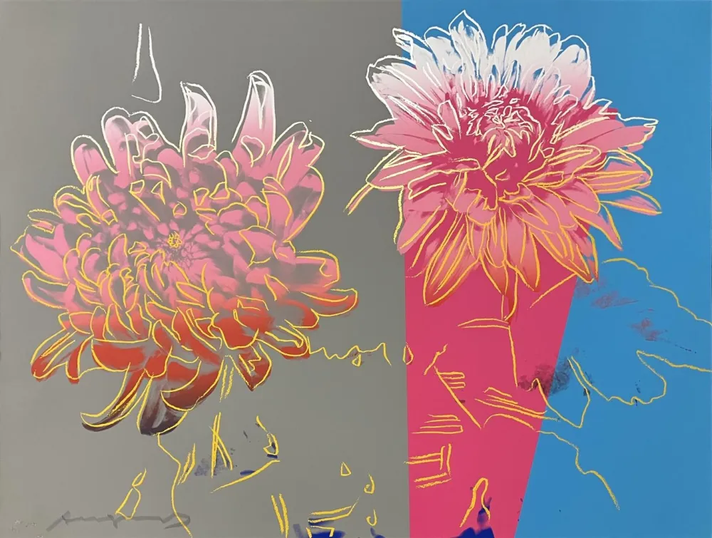 Zeefdruk Warhol - Kiku, II.308