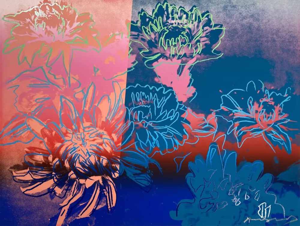 Zeefdruk Warhol - Kiku, II.309