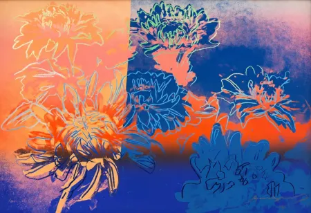 Zeefdruk Warhol - Kiku, II.309