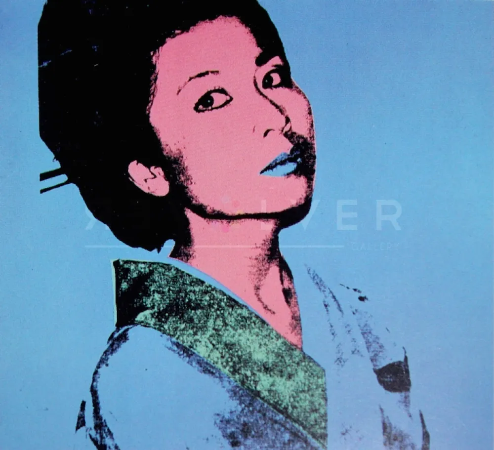 Zeefdruk Warhol - Kimiko (FS II.237)