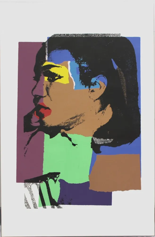 Zeefdruk Warhol - Ladies and Gentlemen Portrait (FS II.129)