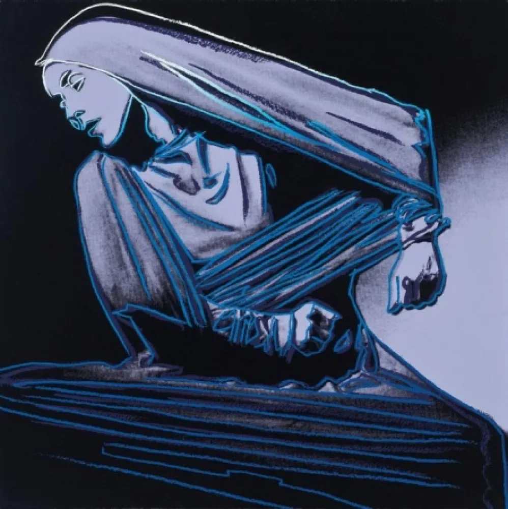 Zeefdruk Warhol - Lamentation